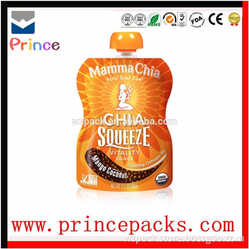 plastic food package for health food in alibaba China